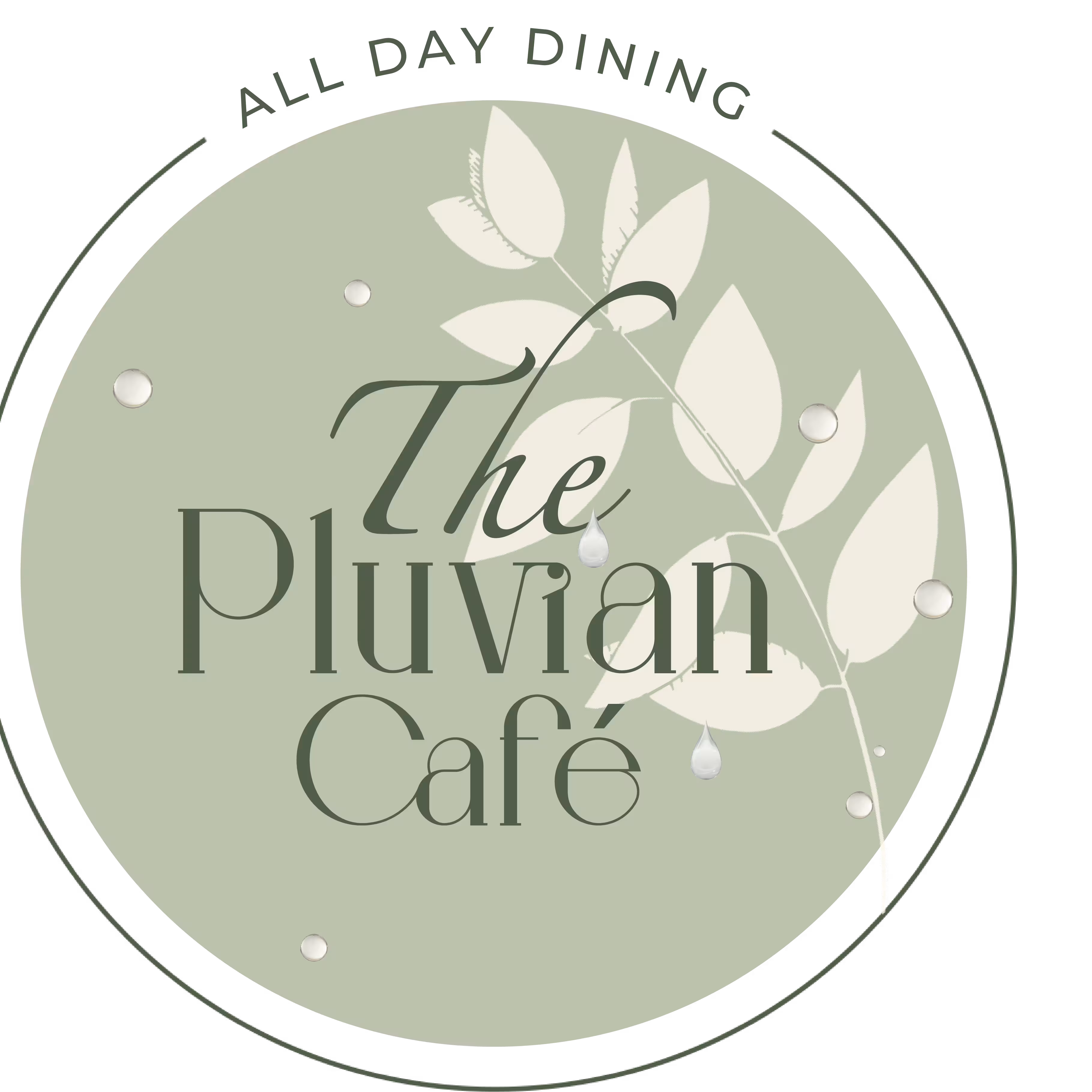 The Pluvian Cafe logo